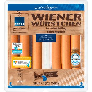 EDEKA Heimatliebe EDEKA mein Bayern Wiener Wurstchen 300g QS GQB