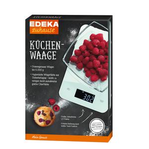 EDEKA zuhause Kuchenwaage Glas