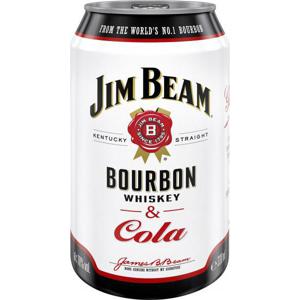 Jim Beam Bourbon Whiskey & Cola (Einweg)