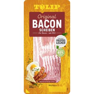 Tulip Bacon in Scheiben