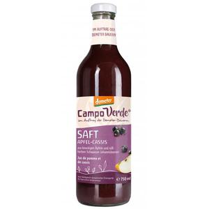 Campo Verde Demeter Apfel-Cassissaft