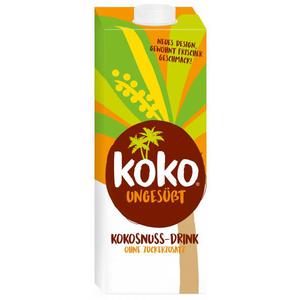 Koko ungesusst Kokosnuss-Drink