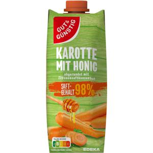 GUT&GUNSTIG Karottensaft mit Honig 500ml