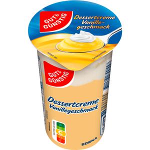 GUT&GUNSTIG Dessertcreme Vanille mit Sahne 200g