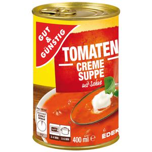 GUT&GUNSTIG Tomatencremesuppe 400ml