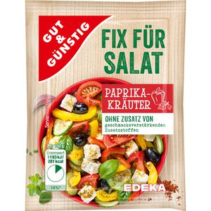 GUT&GUNSTIG Salat Fixe Paprika 5x10g