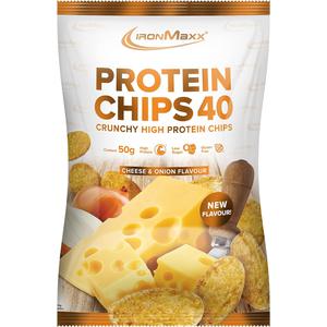 IronMaxx Protein Chips 40 Cheese & Onion