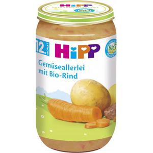 Hipp Gemüseallerlei mit Bio-Rind