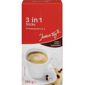 Jeden Tag 3in1 Kaffee Sticks