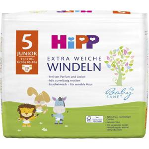 Hipp Babysanft Windeln Gr. 5 Junior 11-17kg