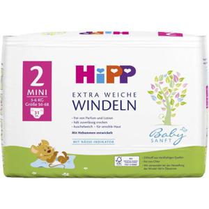 Hipp Babysanft Windeln Gr. 2 Mini 3-6kg