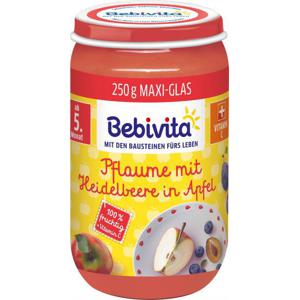 Bebivita Früchte Pflaume mit Heidelbeere in Apfel