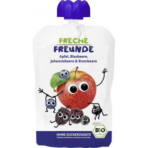 Freche Freunde Quetschie Apfel-Blaubeere-Johannisbeere-Brombeere