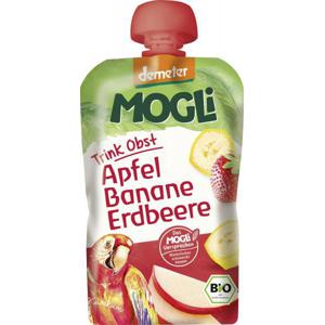 Mogli Demeter Trinkobst Apfel Banane Erdbeeree