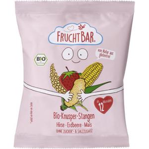 FruchtBar Bio-Knusper-Stangen Hirse-Erdbeere-Mais