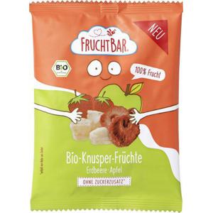 FruchtBar Bio Knusper-Früchte Erdbeere-Apfel