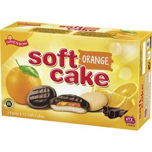 Griesson Soft Cake Orange zartbitter