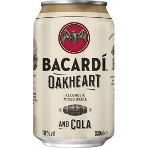 Bacardi Oakheart & Cola (Einweg)