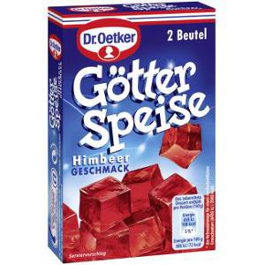 Dr. Oetker Götterspeise Himbeer Geschmack