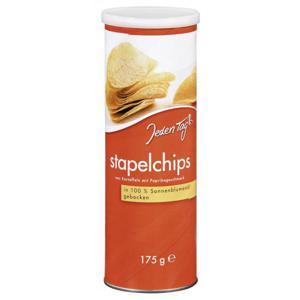 Jeden Tag Stapelchips Paprika