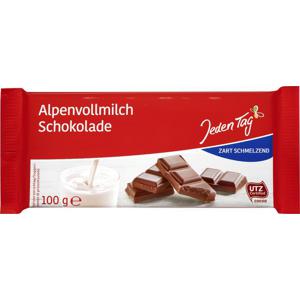 Jeden Tag Schokolade Alpenvollmilch