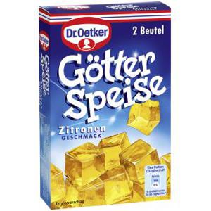 Dr. Oetker Götterspeise Zitronen Geschmack