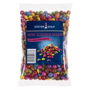 Küstengold Mini Schokolinsen bunt