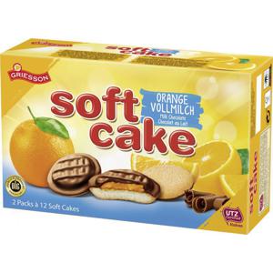 Griesson Soft Cake Vollmilchschokolade Orange