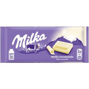 Milka Tafel Weiße Schokolade