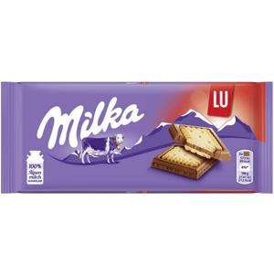 Milka Tafel Alpenmilch & LU Kekse