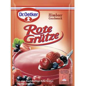 Dr. Oetker Rote Grütze Himbeer Geschmack