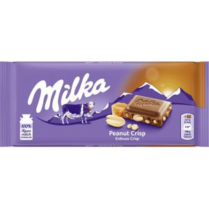 Milka Tafel Erdnuss Crisp