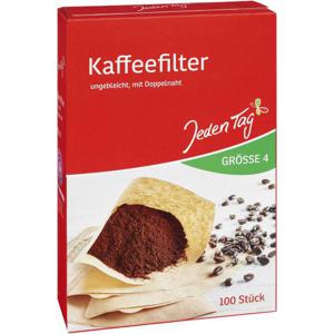 Jeden Tag Kaffeefilter Größe 4