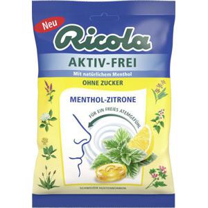 Ricola Aktiv-Frei Menthol-Zitrone ohne Zucker