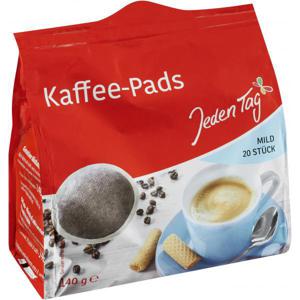 Jeden Tag Kaffee-Pads mild