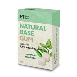 Roelli Natural Base Gum Spearmint Matchatee zuckerfrei