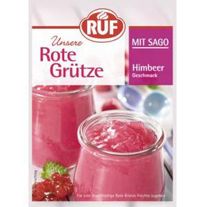 Ruf Rote Grütze mit Sago Himbeer Geschmack