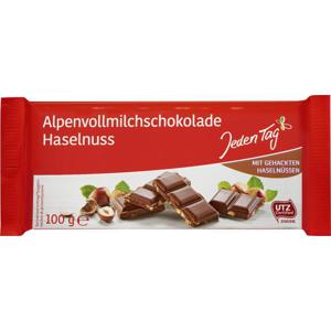 Jeden Tag Schokolade Alpenvollmilch-Nuss