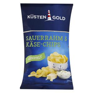 Küstengold Chips Sauerrahm & Käse