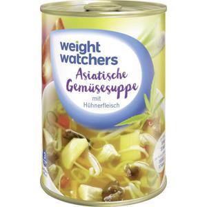 Weight Watchers Asiatische Gemüsesuppe