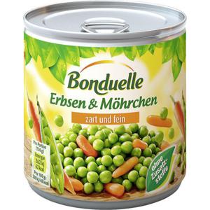 Bonduelle Erbsen mit Möhrchen zart und fein