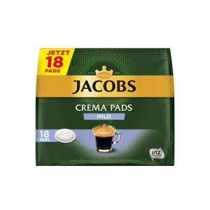 Jacobs Kaffeepads Crema Mild, 18 Senseo kompatible Pads