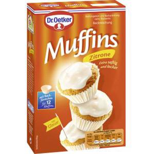 Dr. Oetker Zitronen Muffins