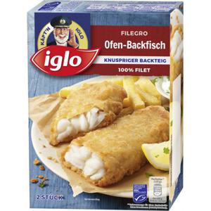 Iglo Filegro Ofen-Backfisch Knuspriger Backteig