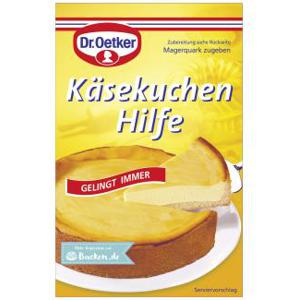 Dr. Oetker Käsekuchen Hilfe