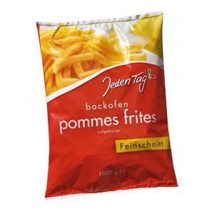 Jeden Tag Backofen Pommes Frites Feinschnitt