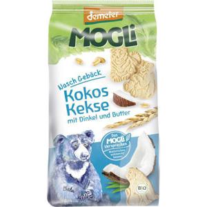 Mogli Demeter Naschgebäck Kokos Kekse mit Dinkel und Butter