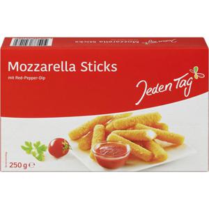 Jeden Tag Mozzarella Sticks