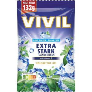 Vivil Halsbonbons extra Stark ohne Zucker