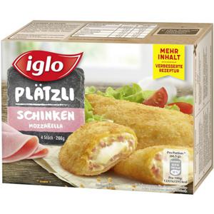 Iglo Plätzli Käse-Schinken